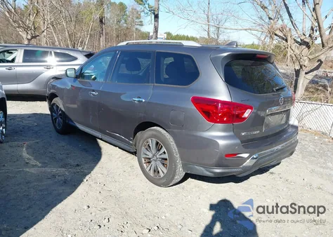 2019 Nissan Pathfinder Sv из США, поврежденный, VIN 5N1DR2MM4KC636644